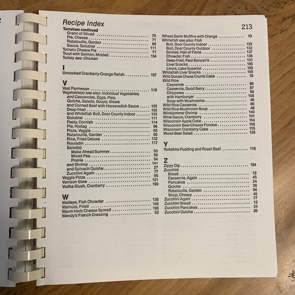 From Wisconsin: More Than a Cookbook Laurie & Debra Gluesing Plastic Comb 1991 - Picture 12 of 16